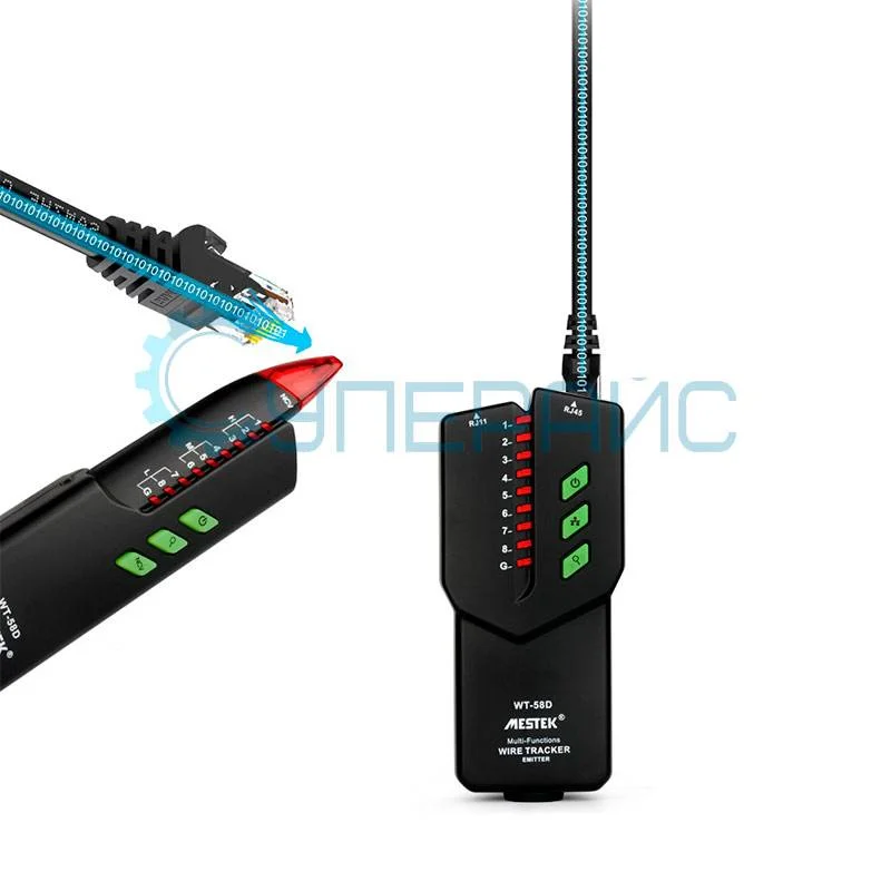 Многофункциональный сетевой линейный искатель Mestek WT-58D фото 3