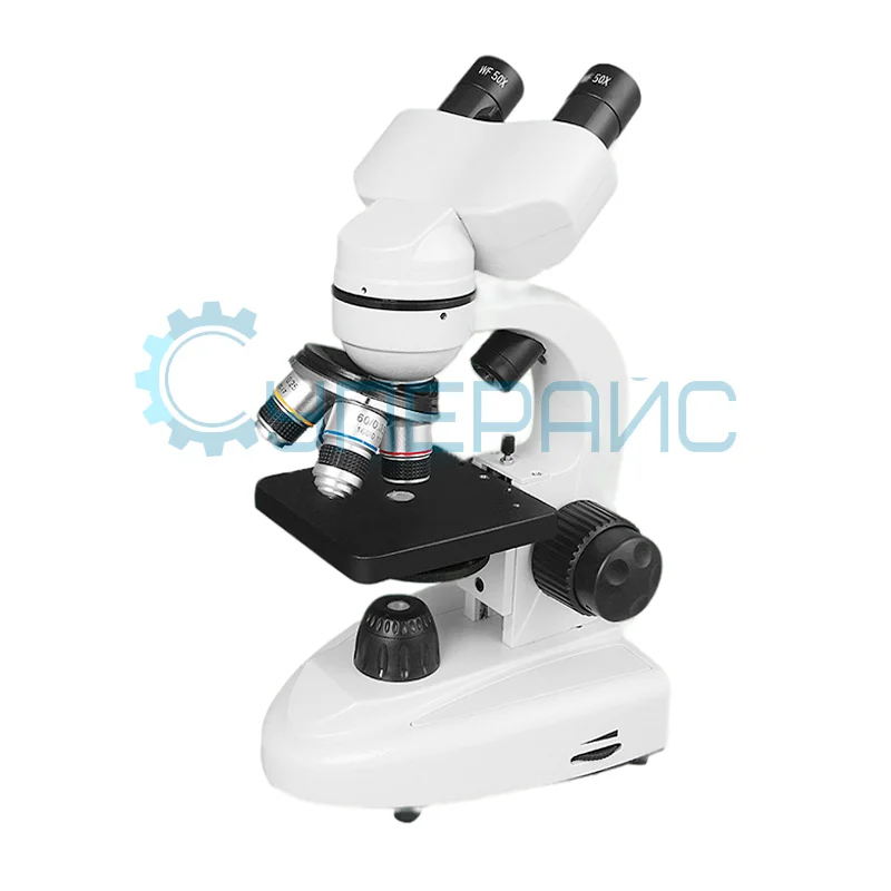 Учебный бинокулярный микроскоп Damingzhi (3000х) фото 1