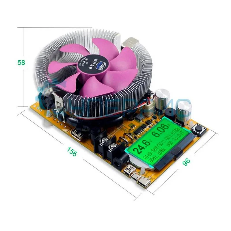 Нагрузочный тестер зарядки USB JUWEI Atorch 150 Вт фото 4