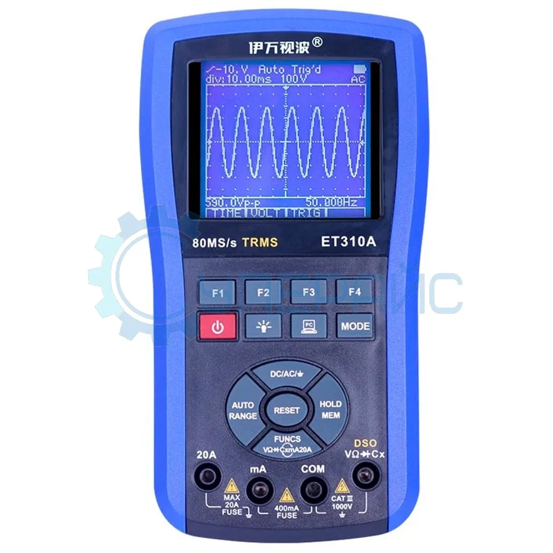 Карманный осциллограф EOne ET310A с функцией мультиметра фото 1