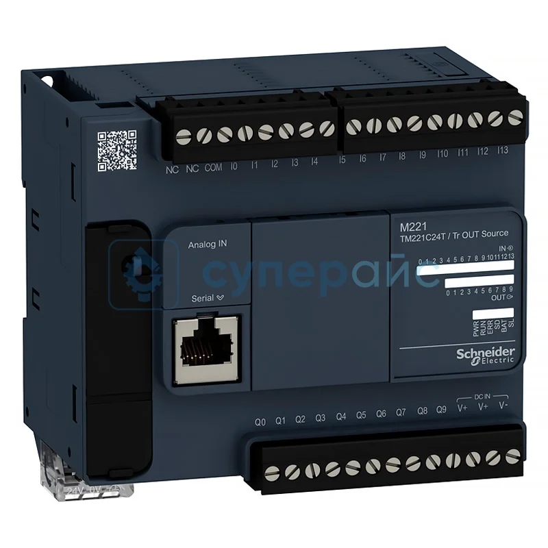Контроллер программируемый Schneider Electric TM221C24T фото 1