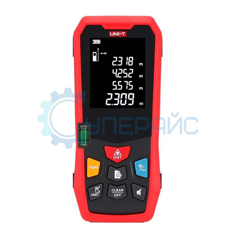 Дальномер с пузырьковым уровнем UNI-T LM40 фото 1