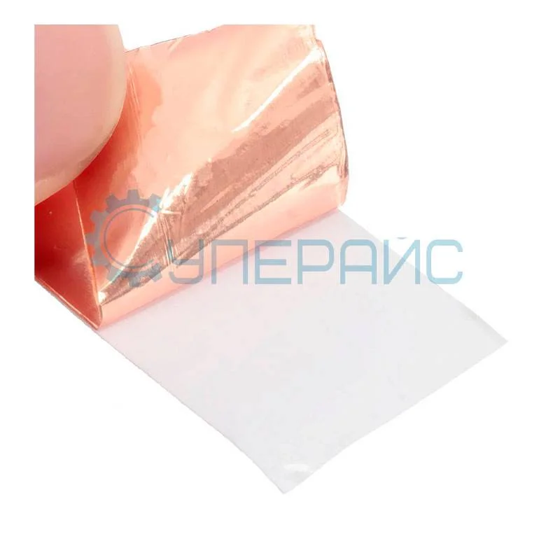 Медный скотч с токопроводящим клеевым слоем BND15-25 15мм * 25м фото 1