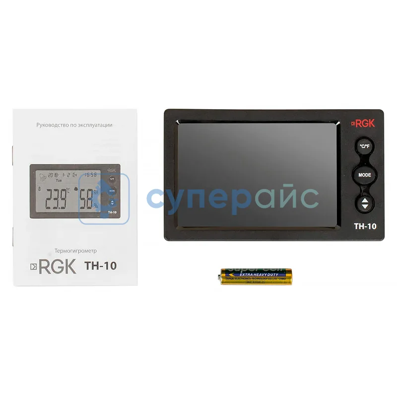 Термогигрометр RGK TH-10 фото 2