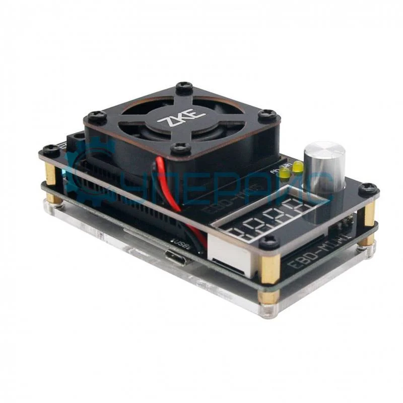 Тестер нагрузки аккумуляторов ZKETECH EBD-M05 фото 8