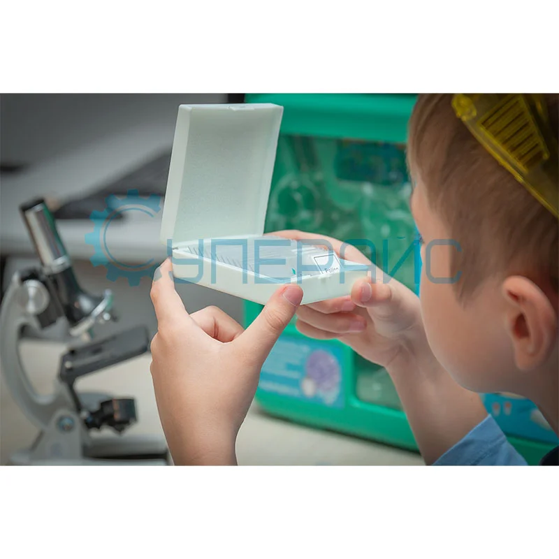 Детский микроскоп в кейсе Supereyes MyLab M10, 100x-1200x фото 2