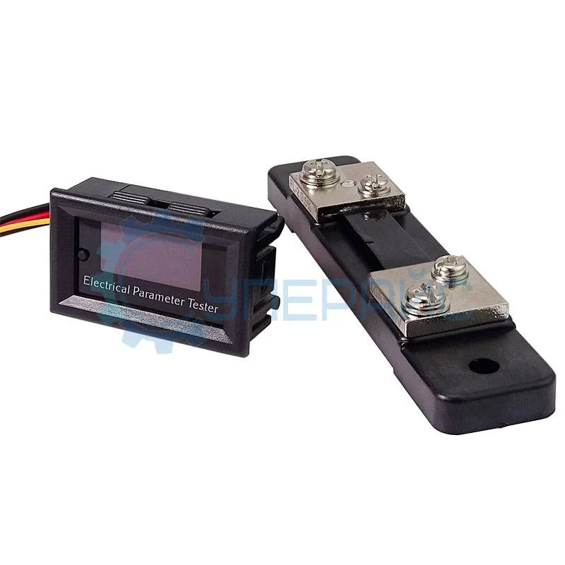 Вольтамперметр постоянного тока RuiDeng RIDEN RD DC 0-99,9В с шунтом 50А фото 1