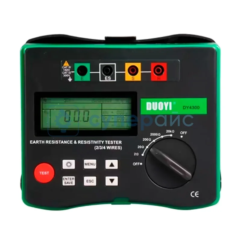 Цифровой тестер заземления Duoyi DY4300 фото 1