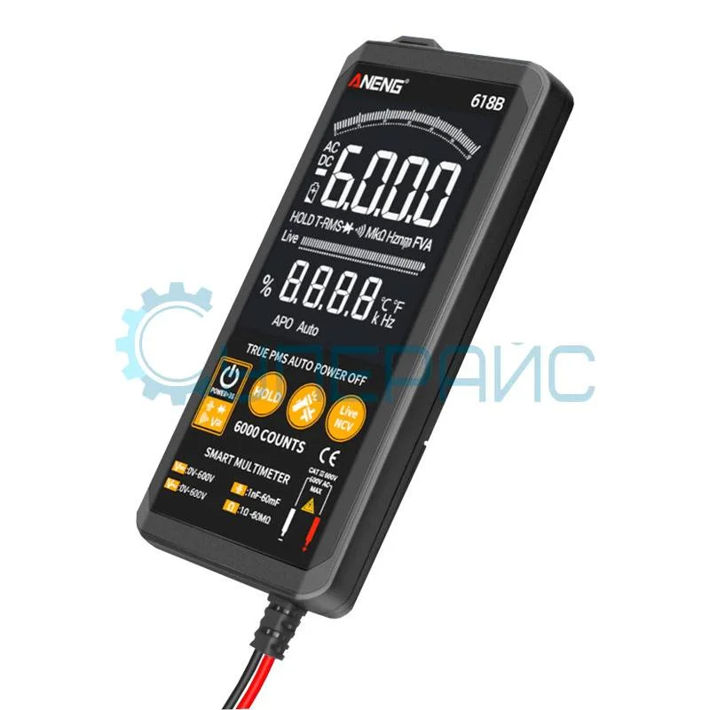 Портативный мультиметр ANENG 618B фото 1