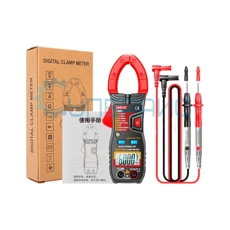 Клещи токовые многофункциональные ANENG CM81 фото 3