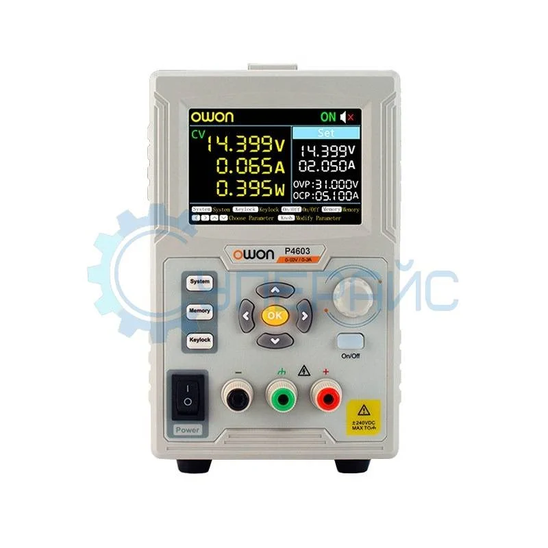 Лабораторный блок питания OWON P4603 (60В, 3А) фото 1