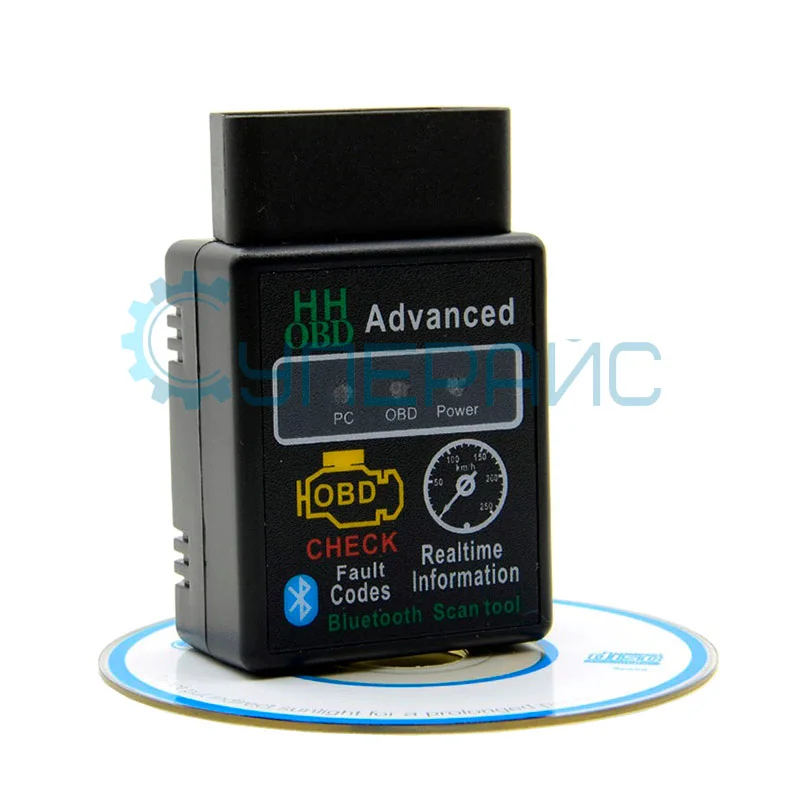 OBD-сканер HH ELM327 Advanced Bluetooth OBD2 V2.1 фото 5