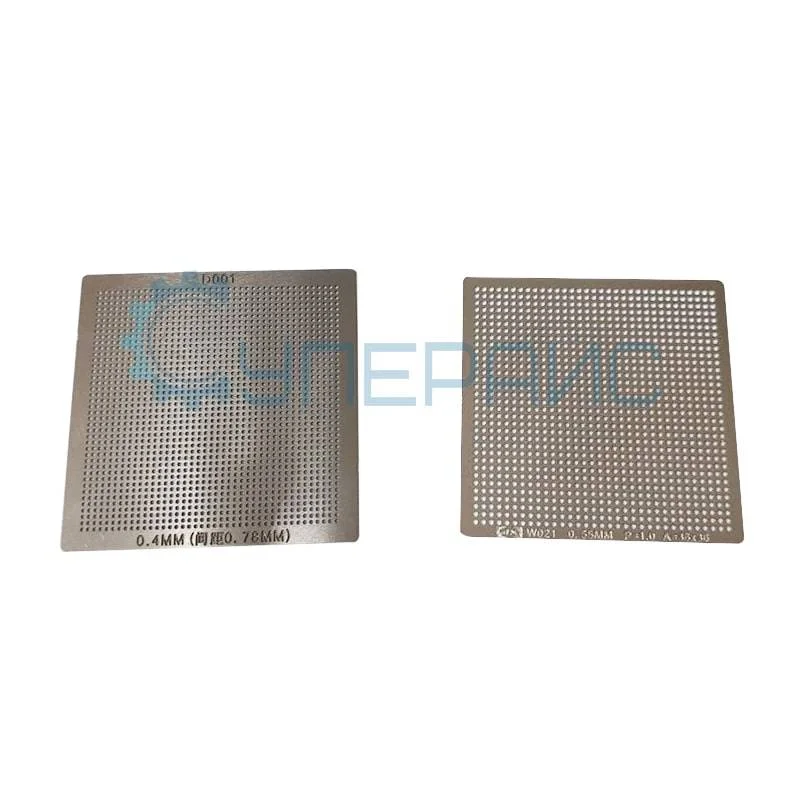 Набор универсальных BGA трафаретов 10 шт фото 5