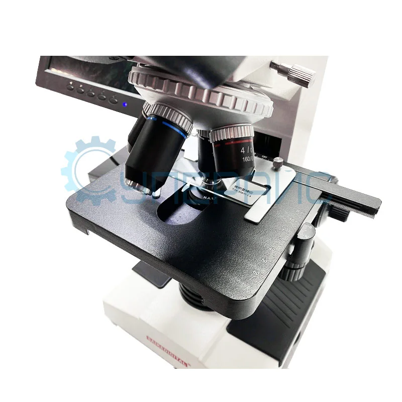 Цифровой биологический микроскоп Saike Digital SK2009H2, тринокулярный фото 2