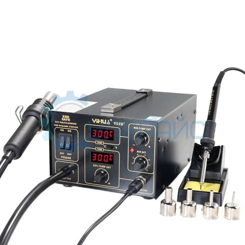 Термовоздушная паяльная станция YIHUA 952D+ (компрессорная) фото 1