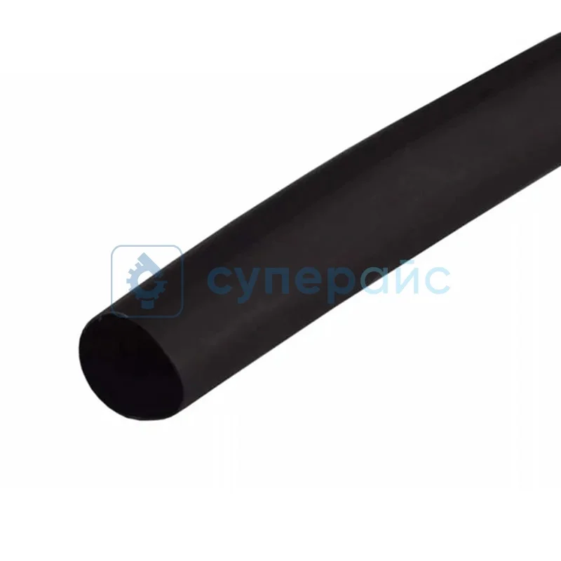 Черная термоусадочная оболочка 22мм/5м фото 1