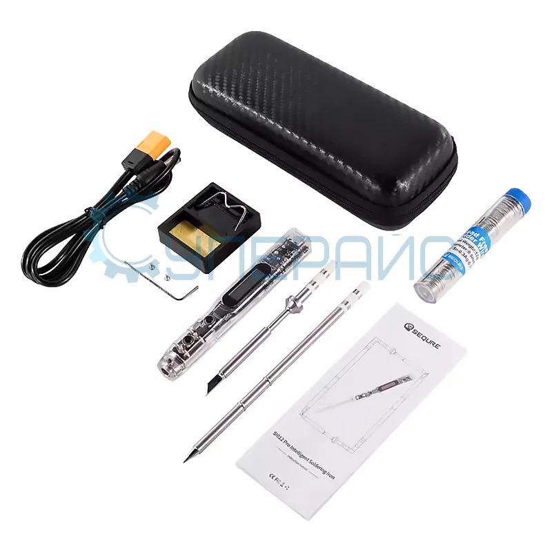 Паяльник электрический SEQURE SI012 Pro c двумя жалами и кабелем питания фото 3
