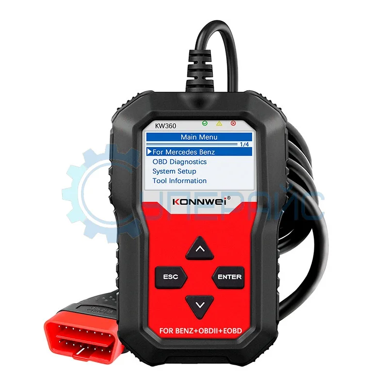 Автодиагностический сканер Konnwei KW360 фото 1