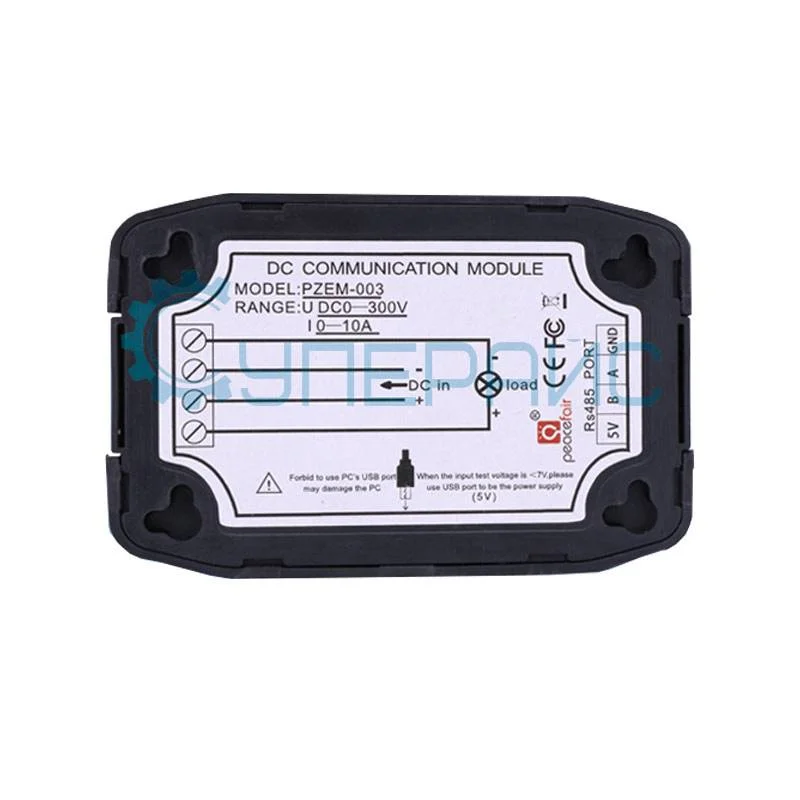 Вольтамперметр Peacefair PZEM-003 DC с переходником с RS-485 на USB фото 3
