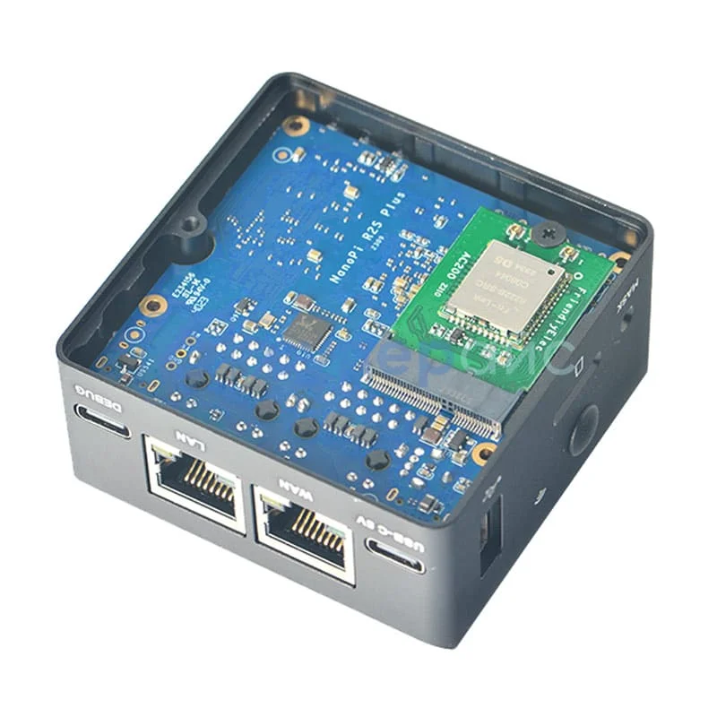 Микрокомпьютер FriendlyElec NanoPi R2S Plus фото 4