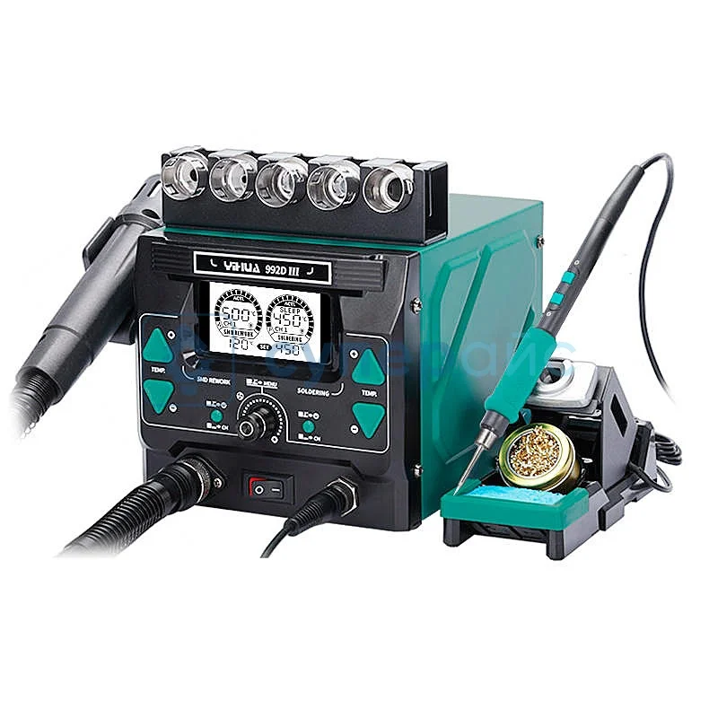 Термовоздушная паяльная станция YIHUA 992D-III (C210) фото 1