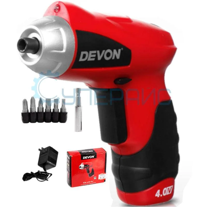 Аккумуляторная отвертка Devon 5601-Li-4 фото 1