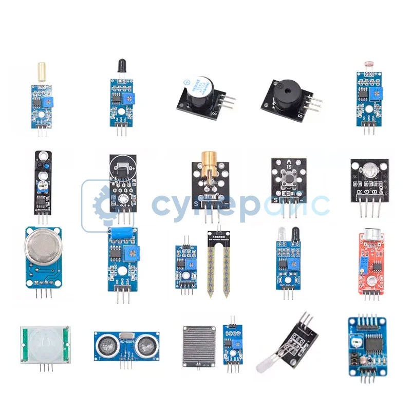 Комплект датчиков для робототехники (20 предметов) фото 1