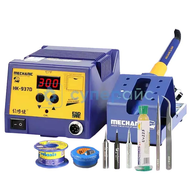 Антистатическая паяльная станция MECHANIC HK-937D фото 2