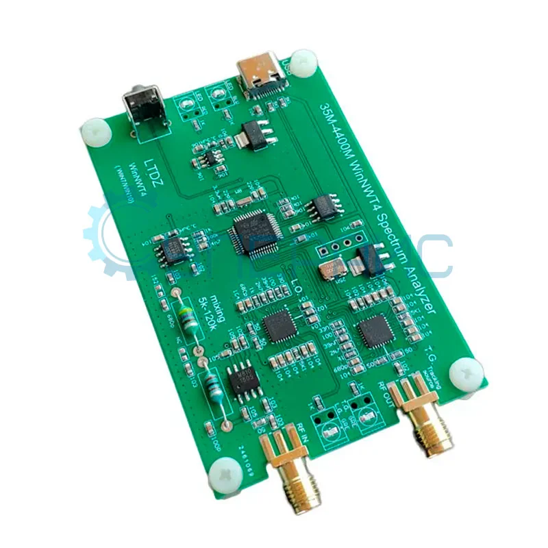 Одноплатный анализатор спектра LTDZ WinNWT4 35-4400 МГц со следящим генератором фото 1