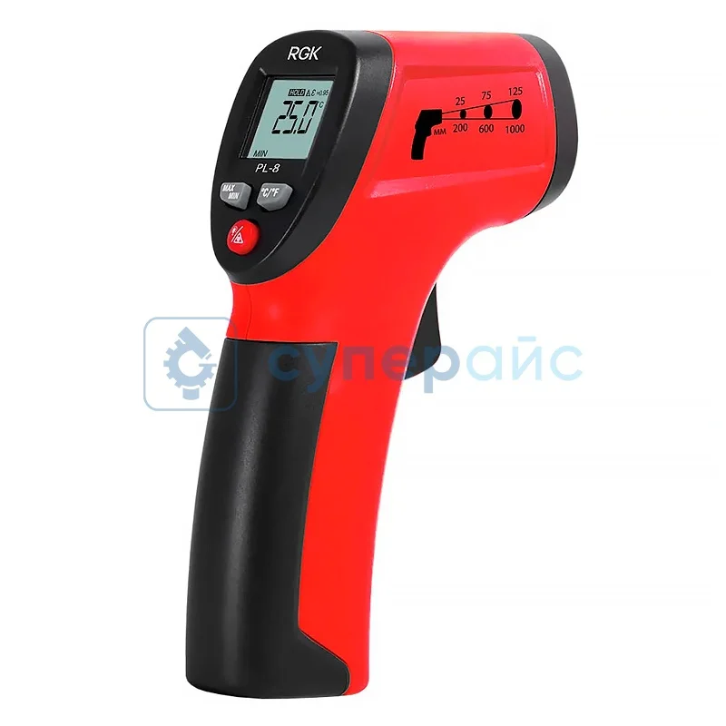 Пирометр цифровой RGK PL-8 фото 1