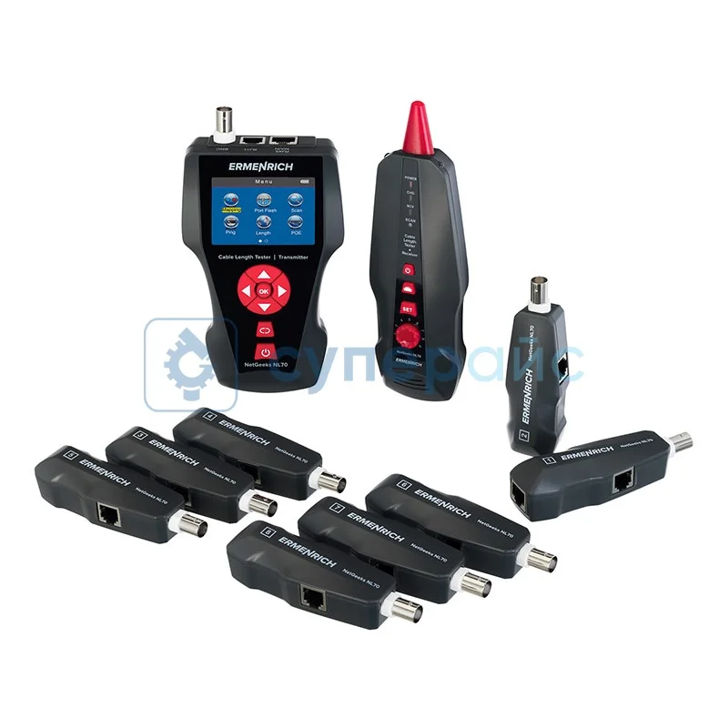 Тестер длины кабеля Ermenrich NetGeeks NL70 фото 1