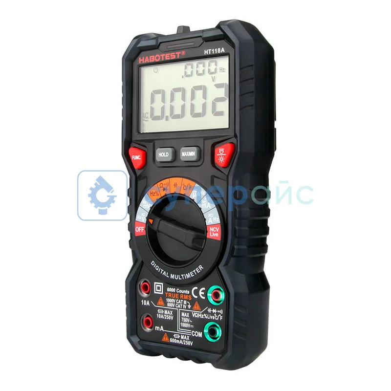 Мультиметр цифровой Habotest HT118A фото 1