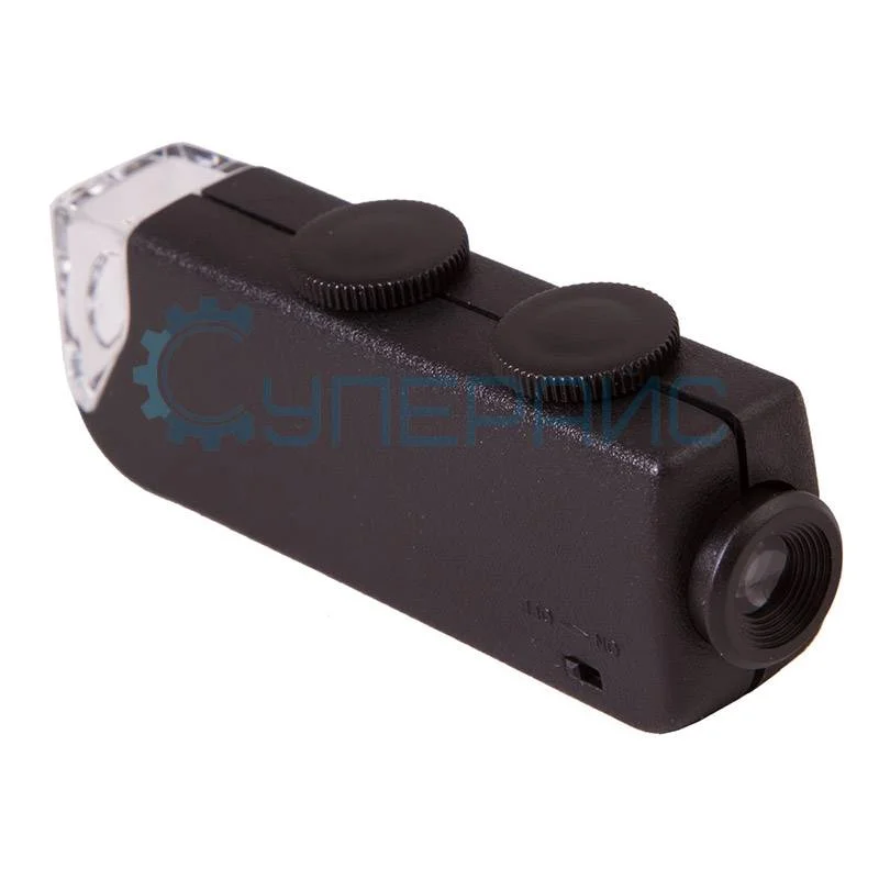 Карманный микроскоп Bresser 60x–100x со светодиодной подсветкой фото 2