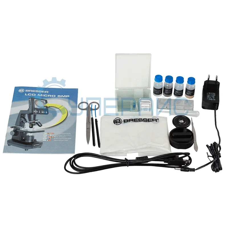 Микроскоп цифровой Bresser LCD 50x–2000x фото 8