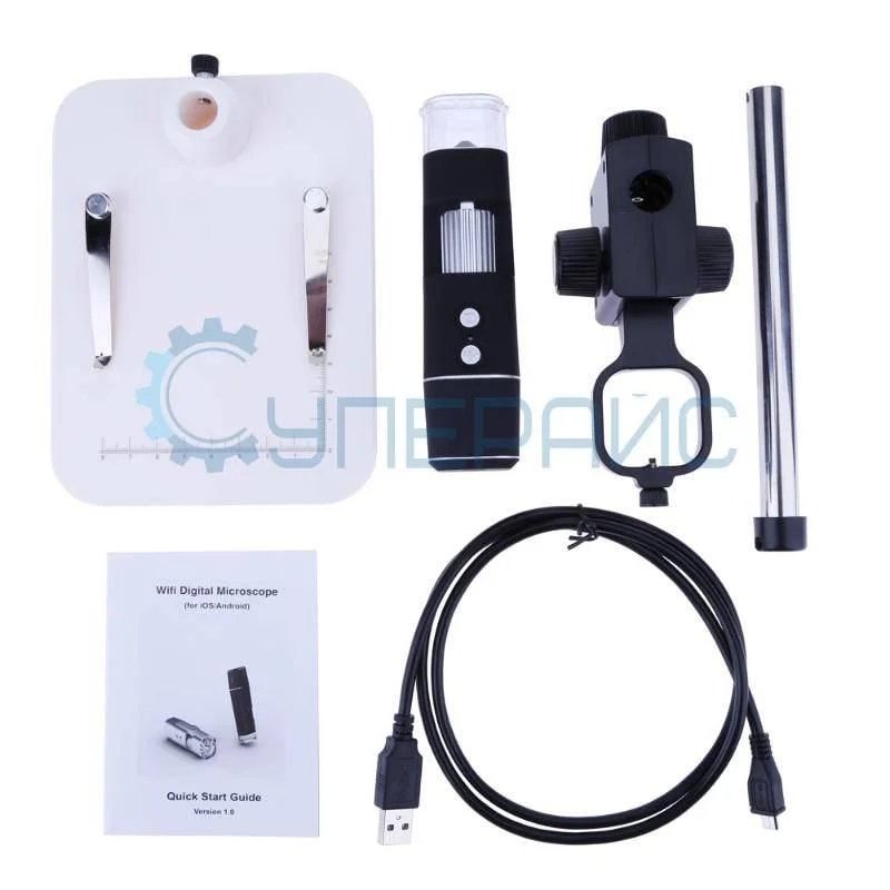 Беспроводной цифровой микроскоп WiFi 500X фото 10