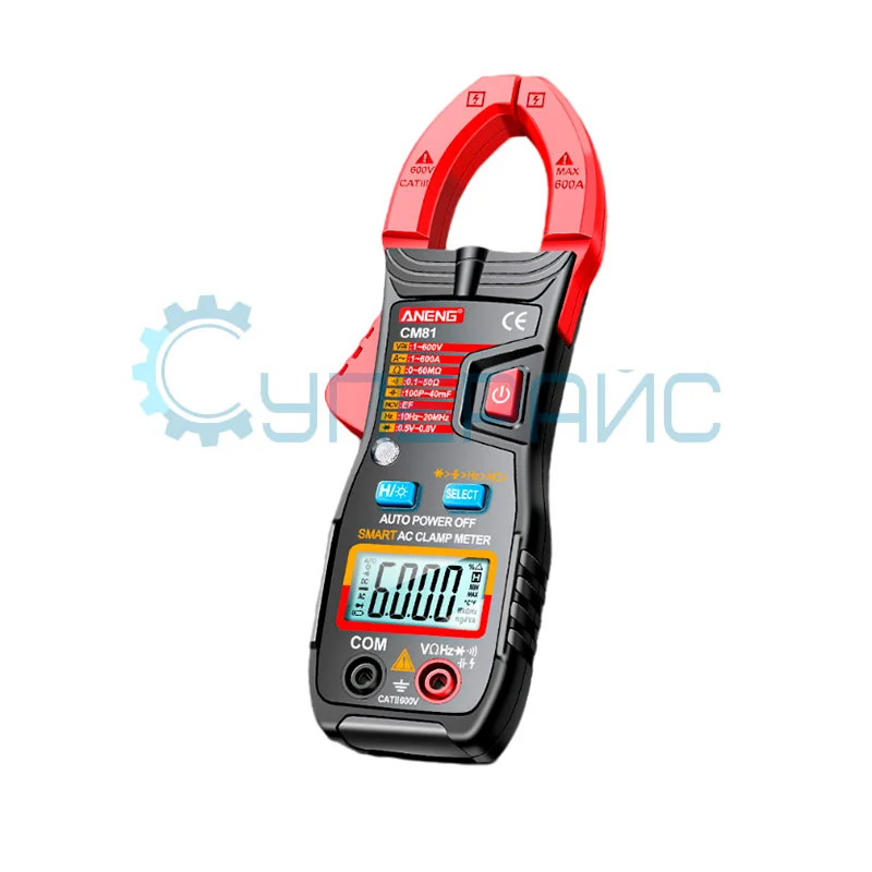 Клещи токовые многофункциональные ANENG CM81 фото 1