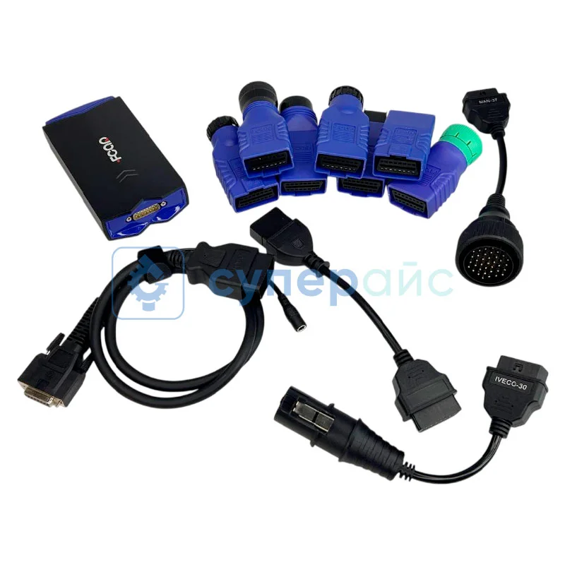 Автосканер FCAR Diesel F508R Europe truck для грузовиков производства Европы и России на русском языке фото 2