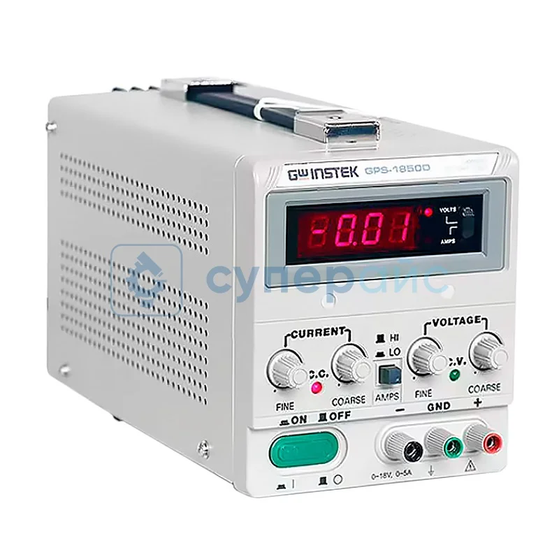 Лабораторный источник питания GW Instek GPS-1850D фото 1