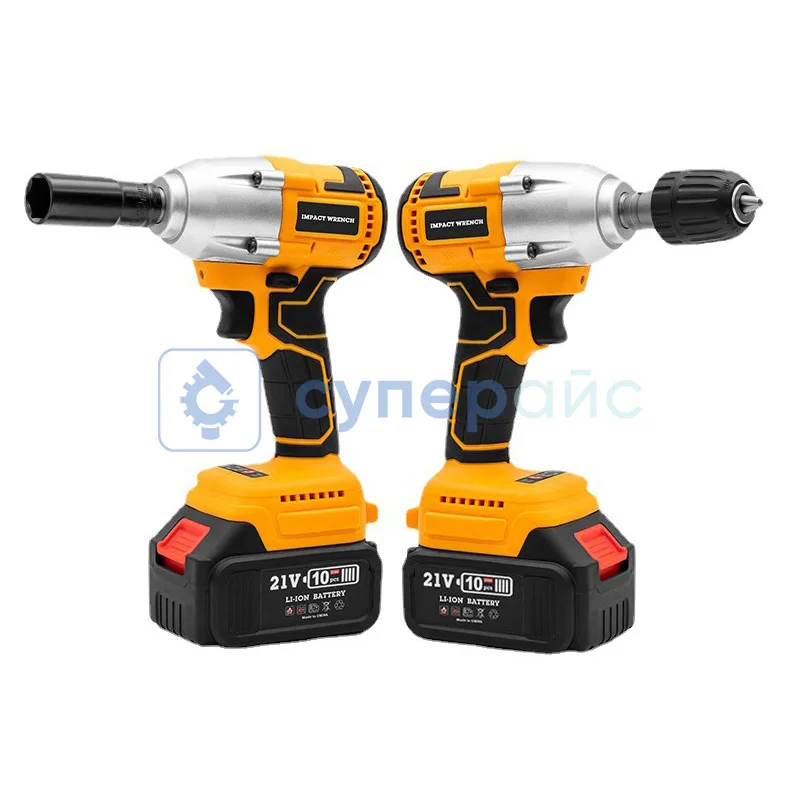 Аккумуляторный гайковерт HiLDA 21V с комплектом головок фото 1