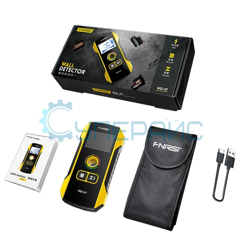 Детектор металла и скрытой проводки FNIRSI WD-01 фото 5