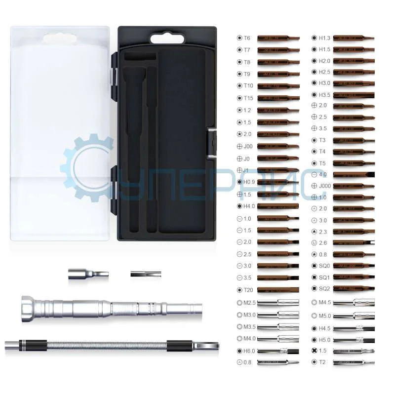 Набор отверток для точных работ JAKEMY JM-8166 61 в 1 фото 7