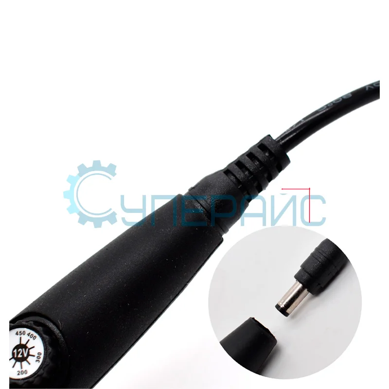 Паяльник со штекером автоприкуривателя Debailong DC 12В фото 3