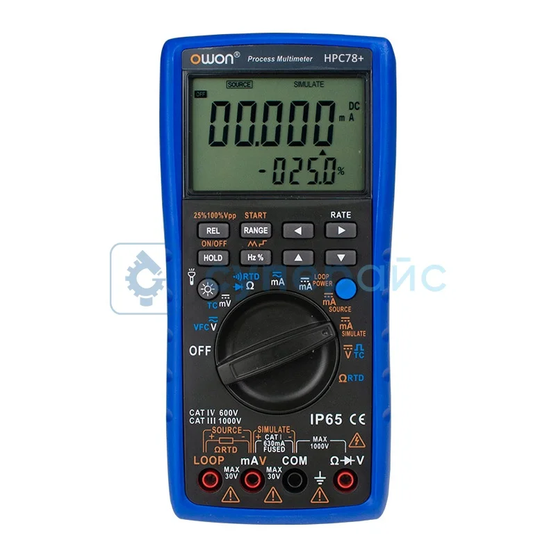 Цифровой портативный мультиметр OWON HPC78+ фото 1