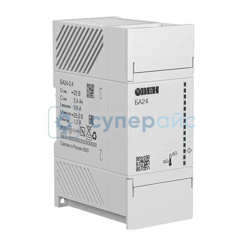 Аккумуляторный блок для ИБП Овен БА24-2,4 фото 1