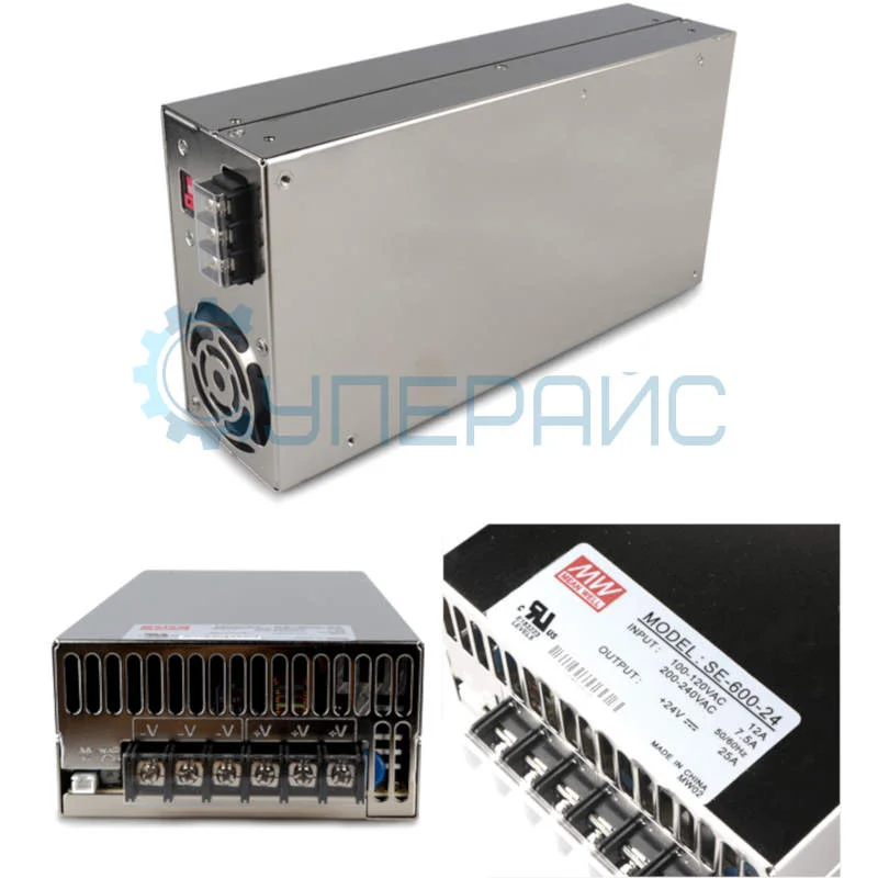 Блок питания Mean Well SE-600-24 фото 1
