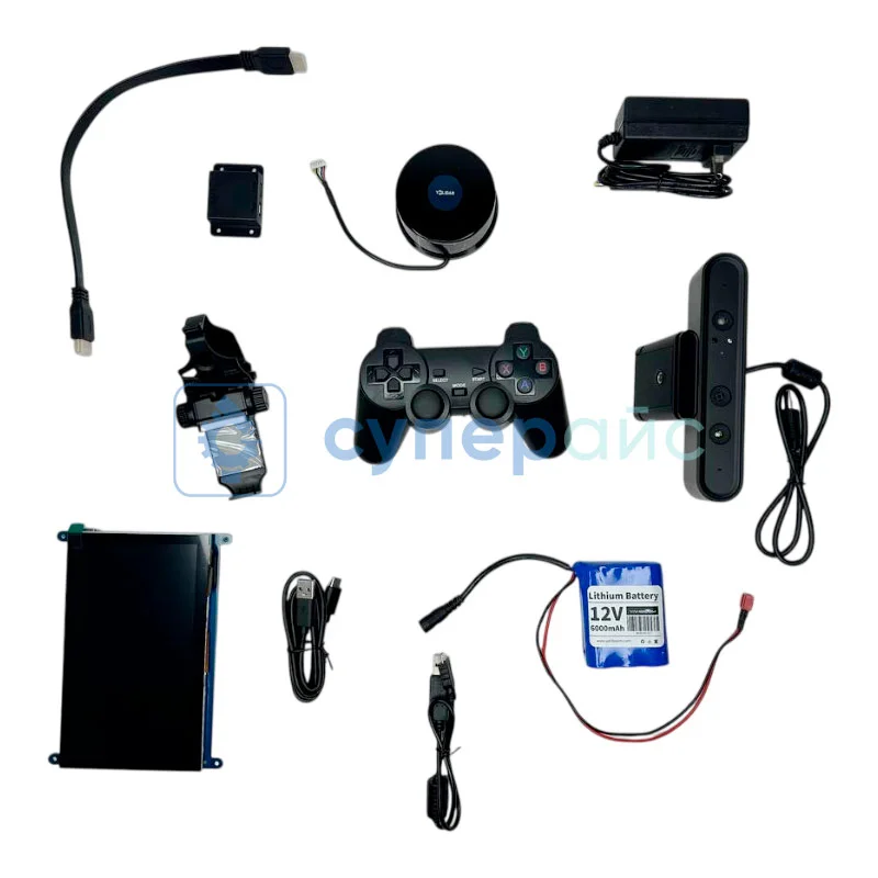 Робот с голосовым управлением Yahboom ROSMASTER R2 Ultimate-NANO ROS Robot (без контроллера Jetson Nano) фото 6