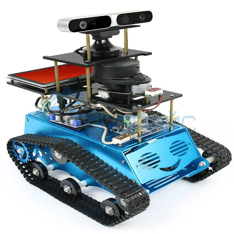 Гусеничный робот с камерой ROS Robot smart car B на Raspberry Pi 4B (4 ГБ) фото 1