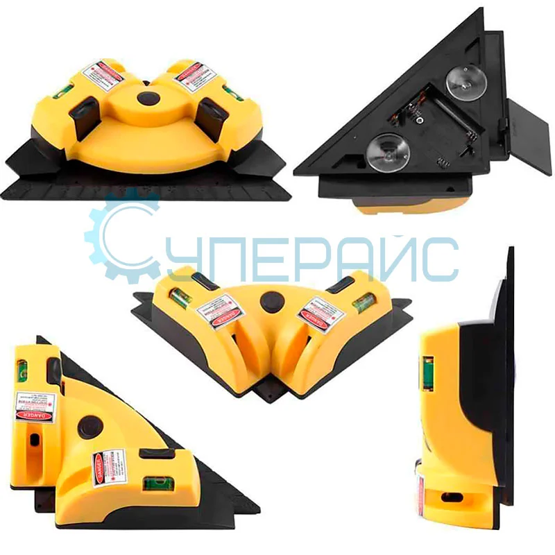 Лазерный угольник Laser Level LV-01 (красный луч) фото 6