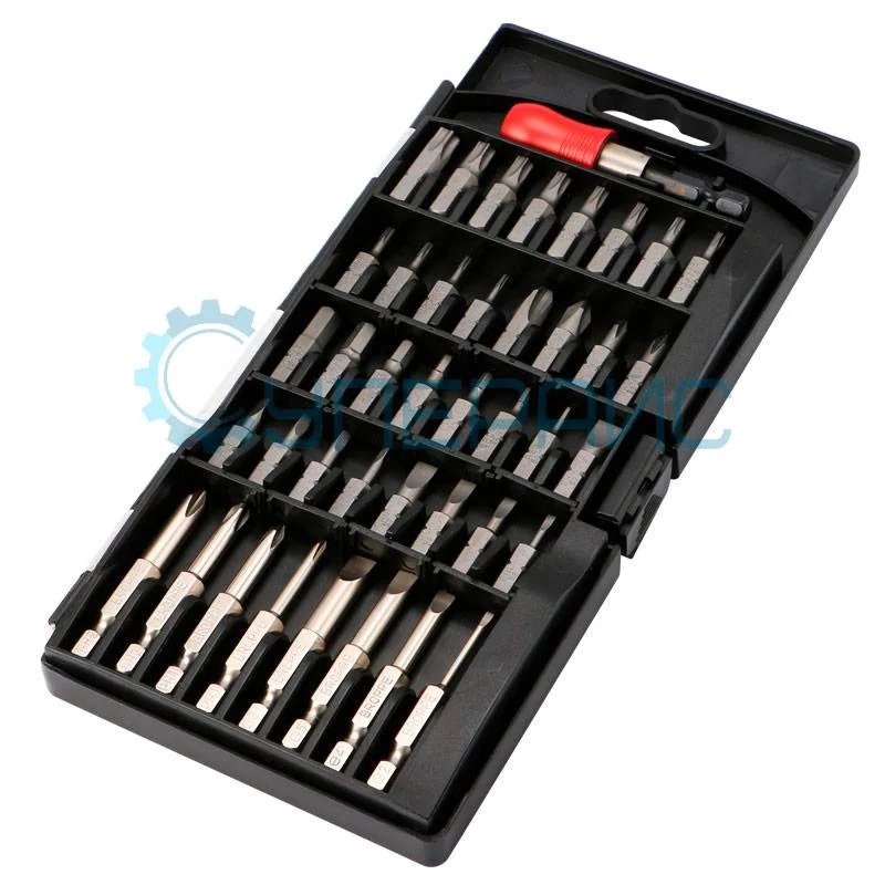 Набор бит для шуруповерта BROPPE в кейсе 51 шт фото 2