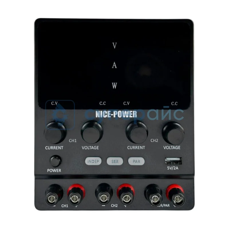 Регулируемый настольный блок питания Nice-Power SPS1203-2KD фото 1